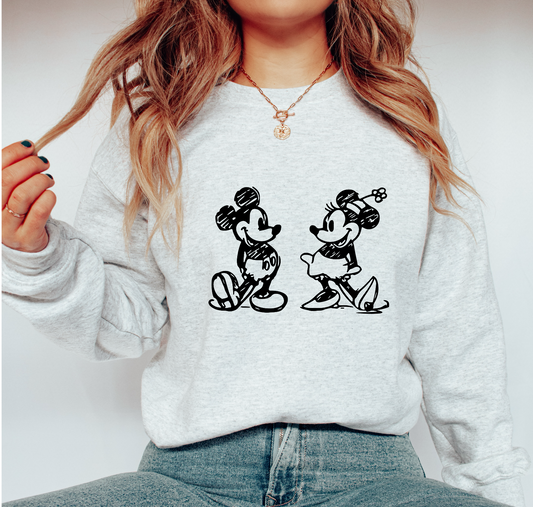 Magical Lovers (BLACK) SINGLE COLOR DTF TRANSFER