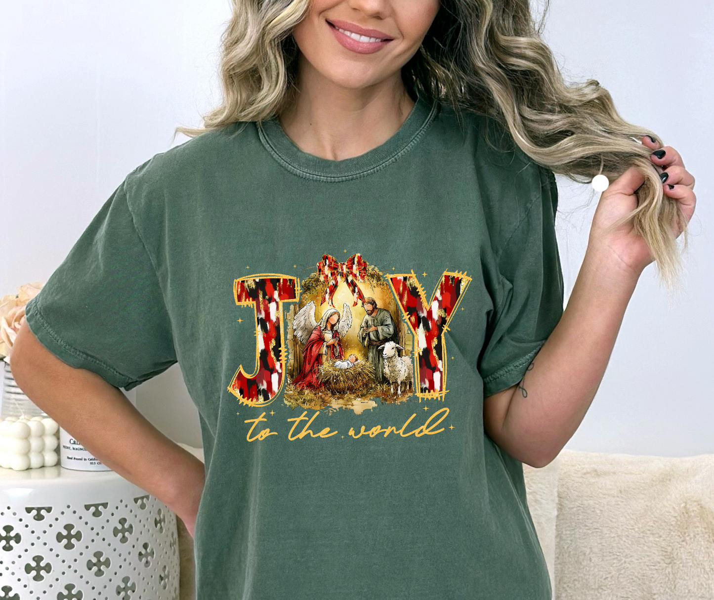 GOOD Joy To The World DTF