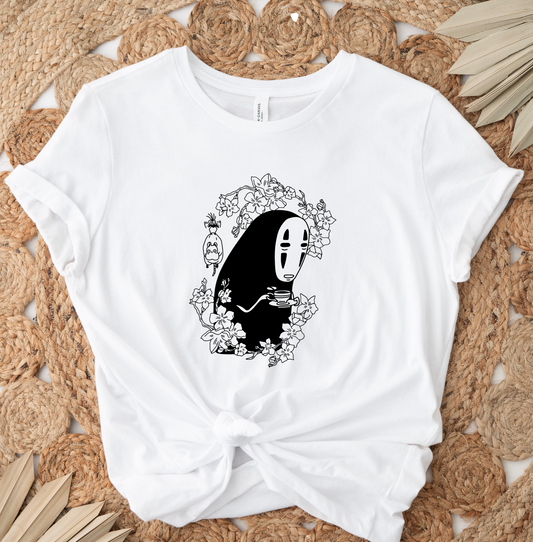 Face (BLACK) SINGLE COLOR DTF TRANSFER