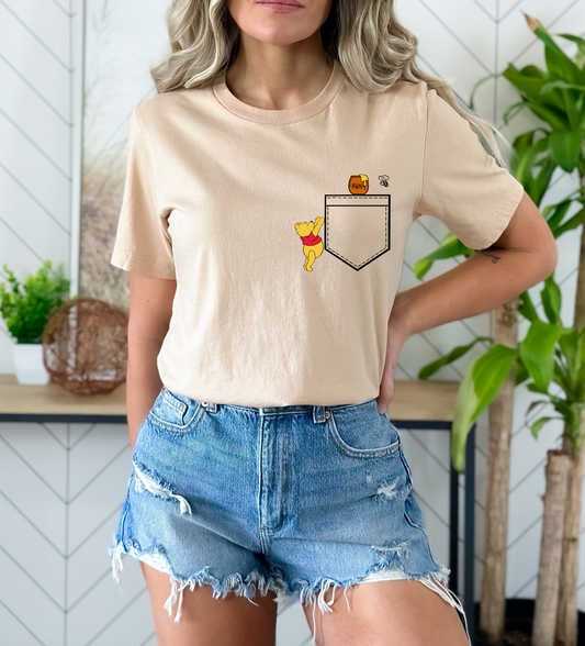 Honey Bear Pocket Transfers DTF