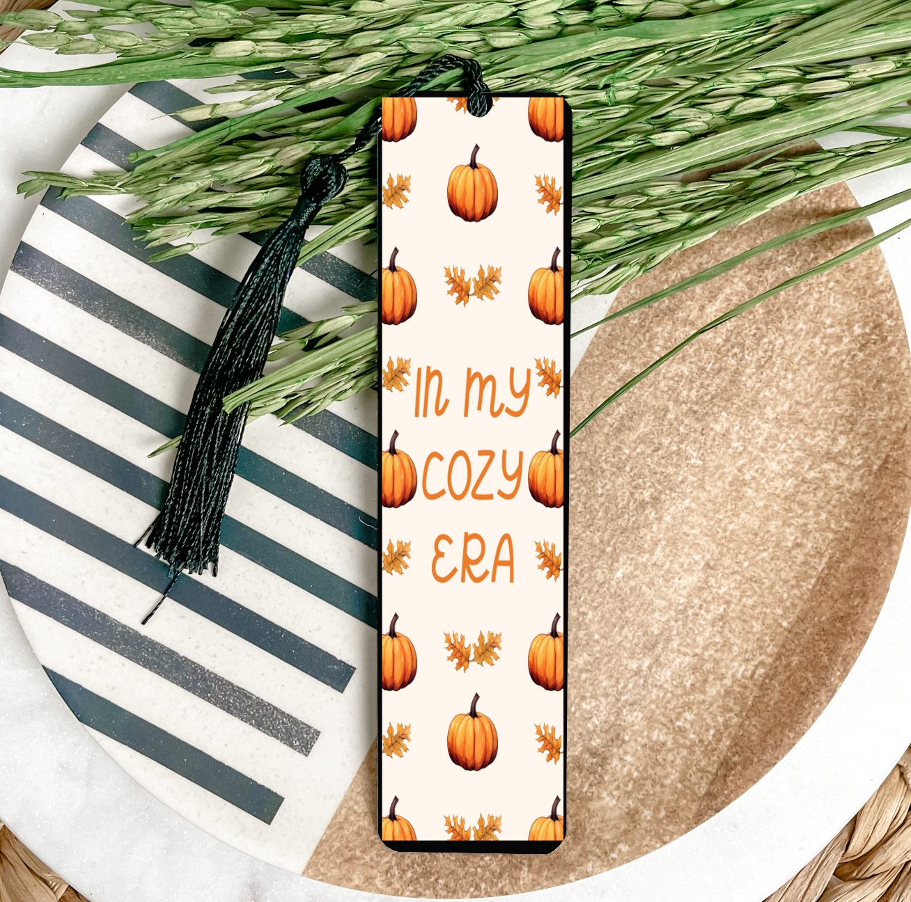 In My Cozy Era SEASONAL UV DTF Bookmark DOUBLE SIDED