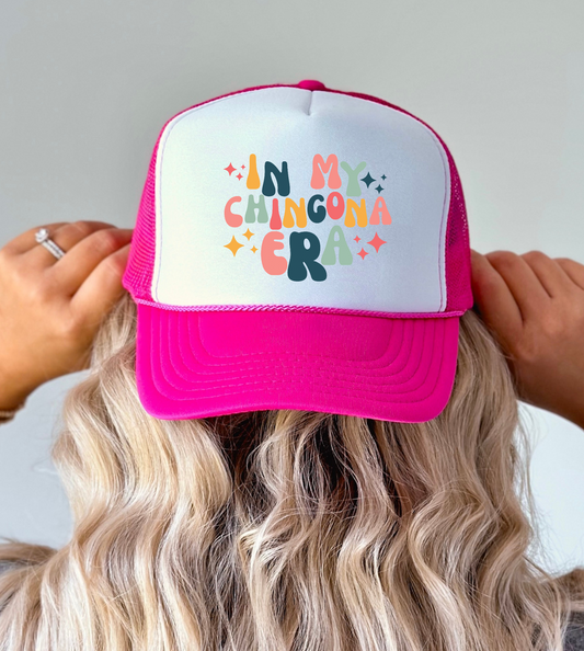 In My Chingona Era Hat/Pocket Transfers DTF