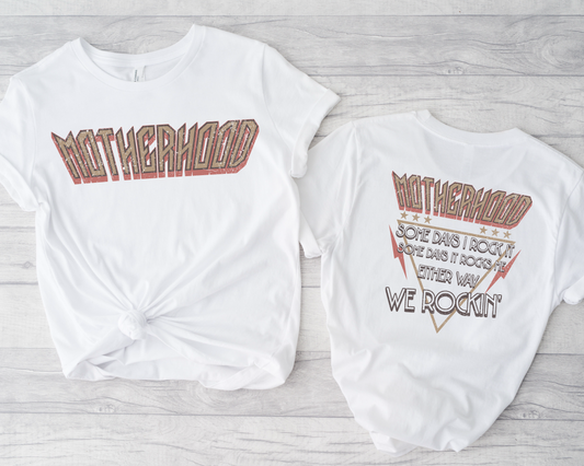 Motherhood Distressed DTF Transfer SET