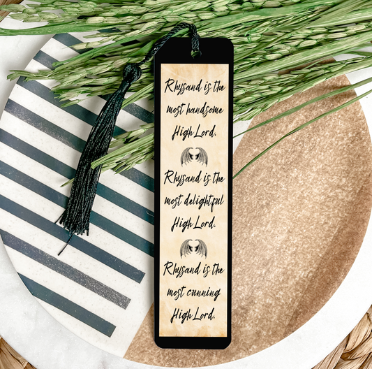 High Lord UV DTF BOOKMARK