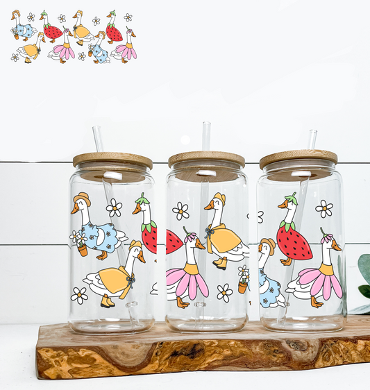 Ducks Dressed Up UV DTF DOUBLE SIDED