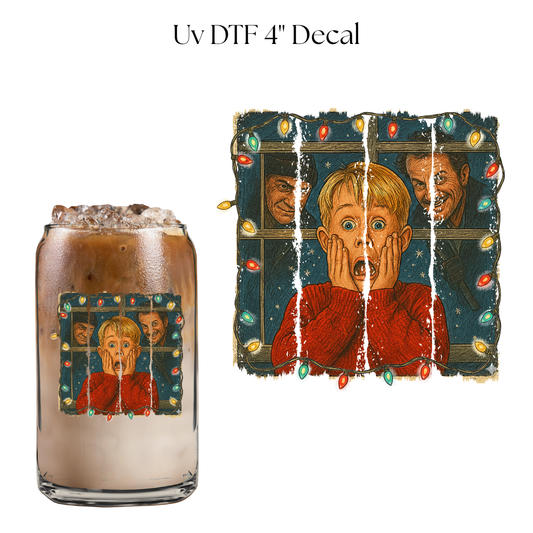 Boy Alone Face 4” UV DTF Decal