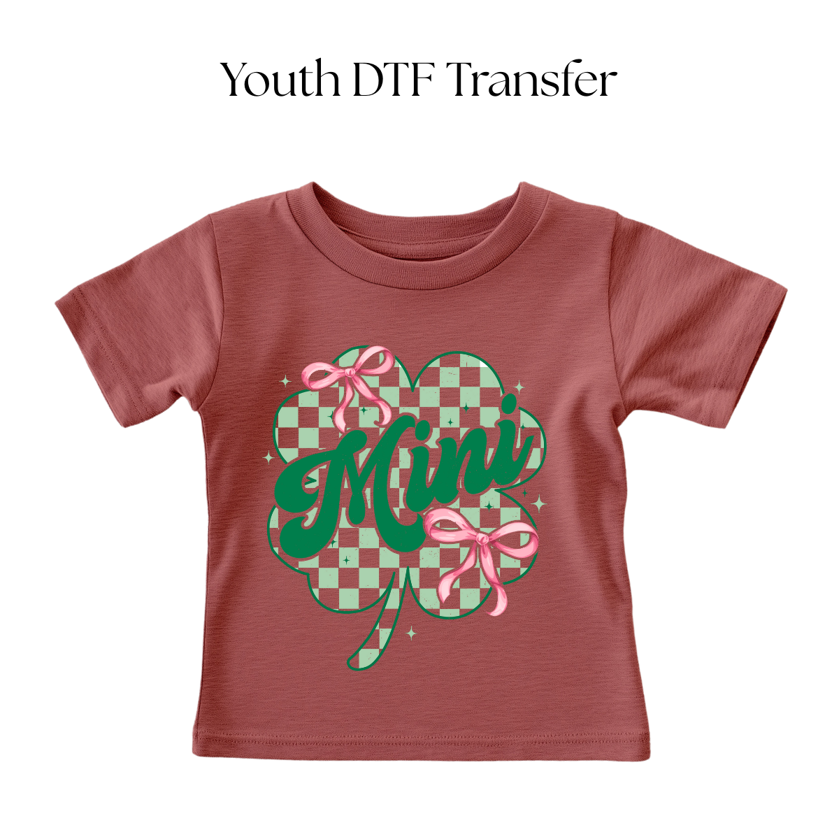 YOUTH Mini Clover DTF Transfer