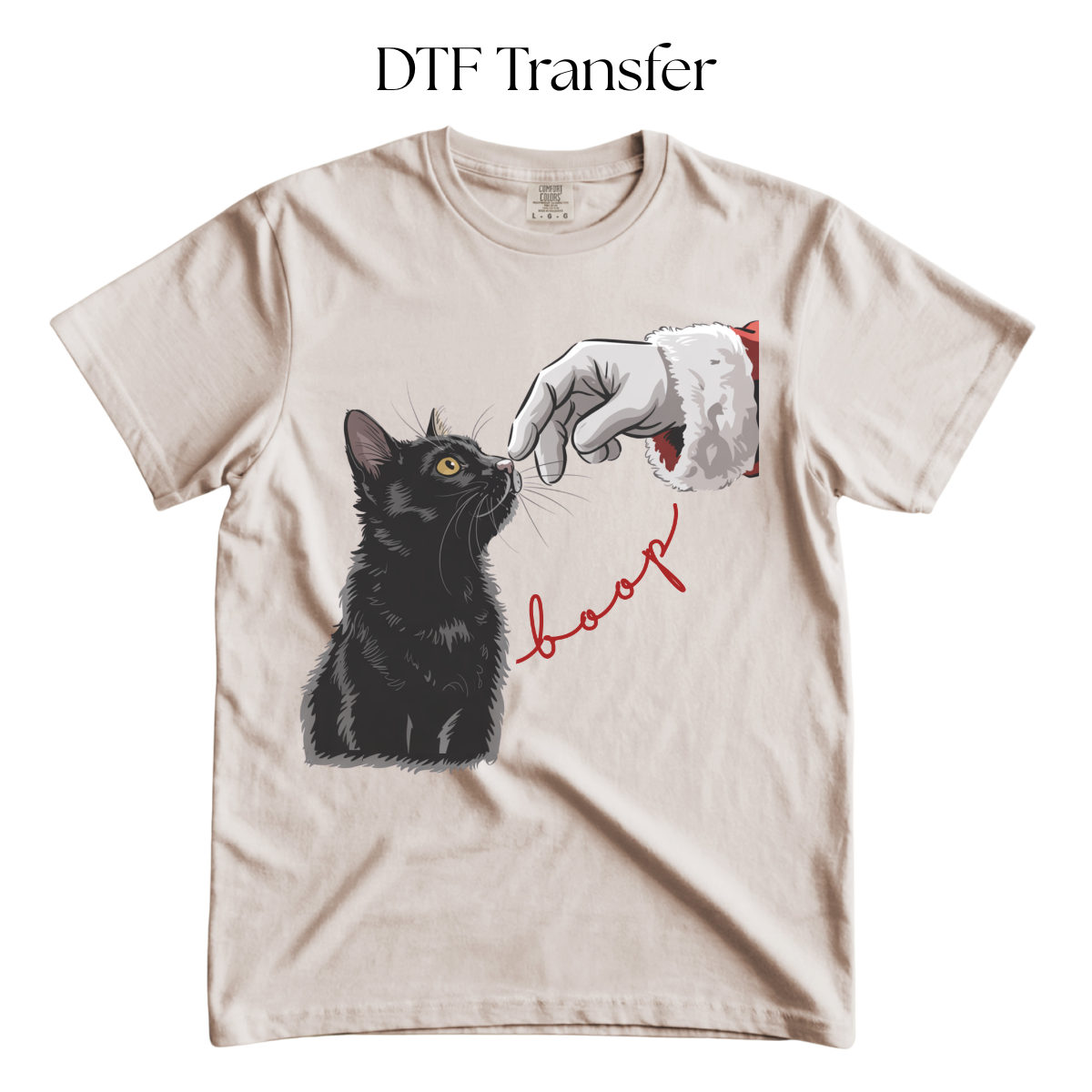 Cat Boop DTF Transfer
