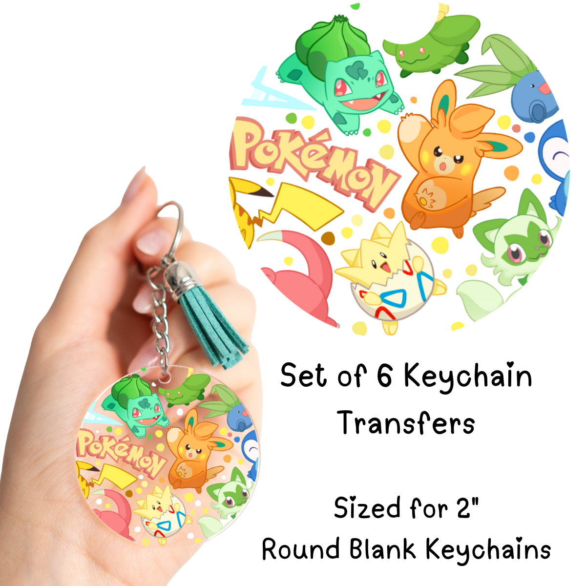 Poke Keychain Transfers