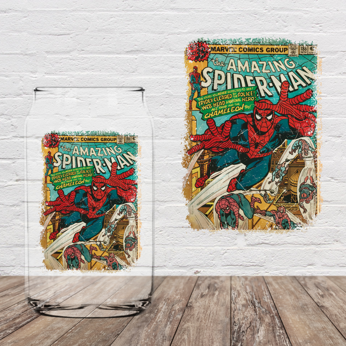Amazing Spider 4" UV DTF