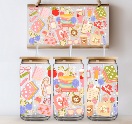 Teach Love Inspire UV DTF Wrap DOUBLE SIDED