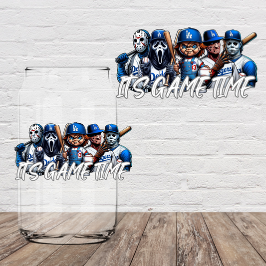 Its Game Time 4" UV DTF