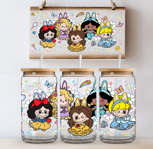 Bubu Princess UV DTF Cup Wrap