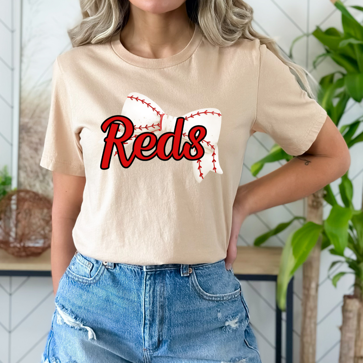 Red Bow DTF TRANSFER