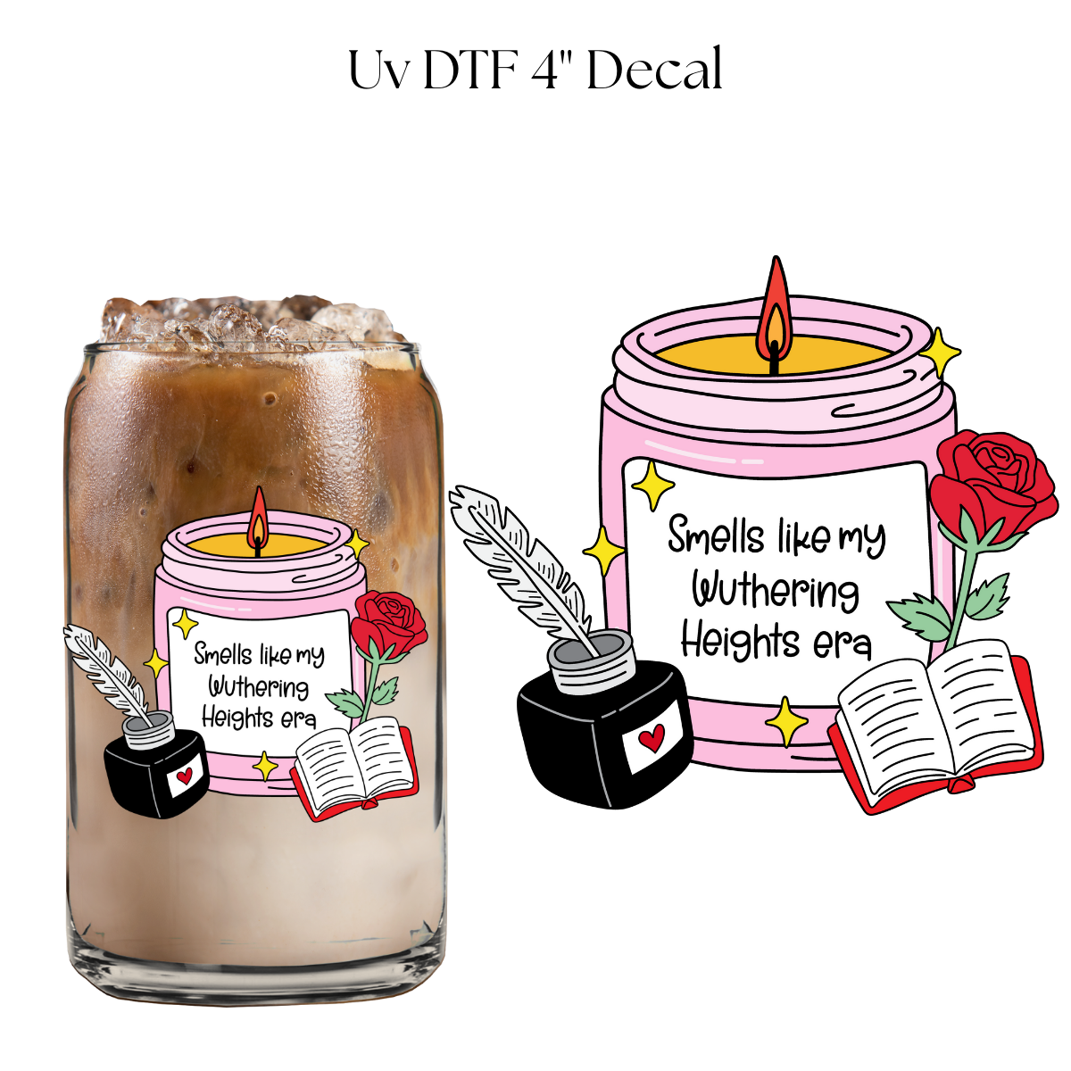 Smells Like WH Era 4” UV DTF Decal