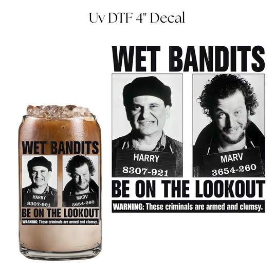 BE ON THE LOOKOUT 4” UV DTF Decal