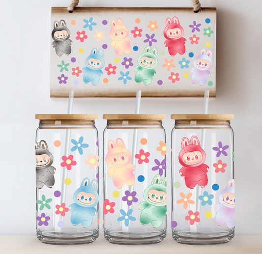 Bubu Colorful Flowers UV DTF Wrap