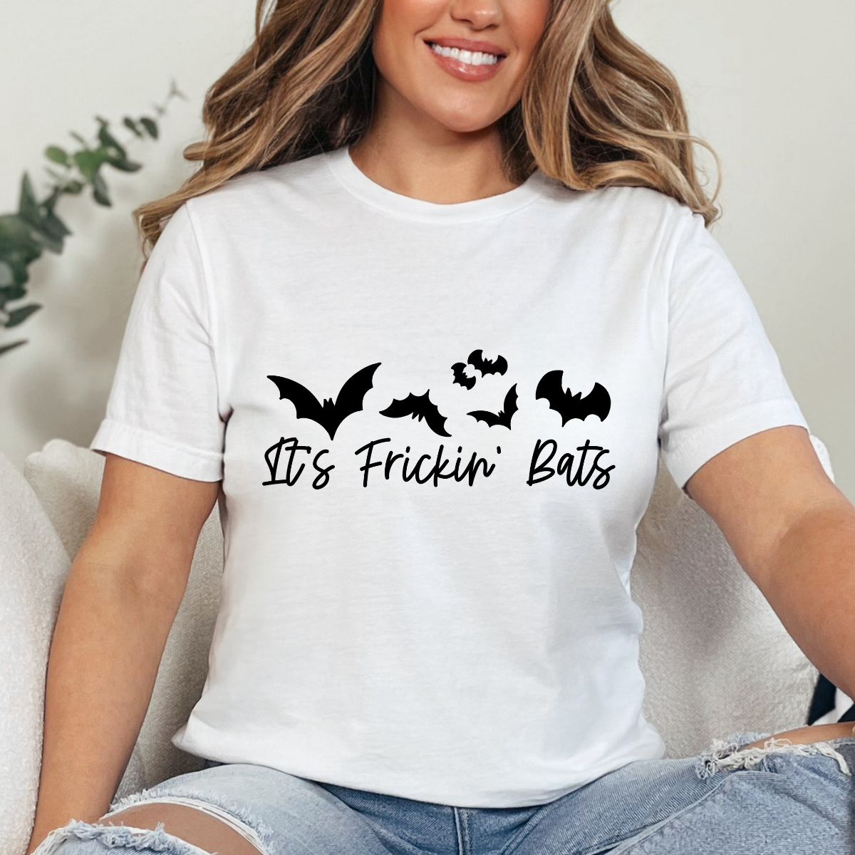 Its Frickin Bats Single Color DTF Transfer