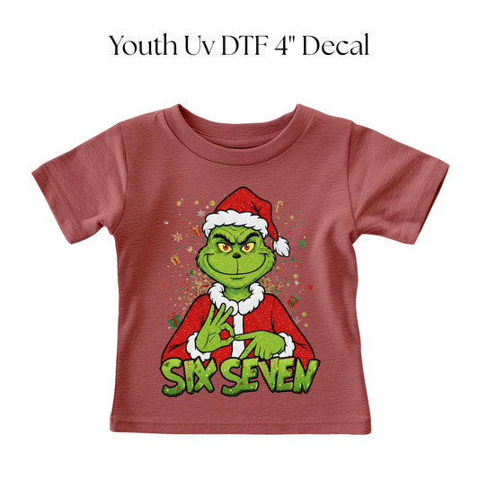 YOUTH Green Monster Six Seven DTF Transfer