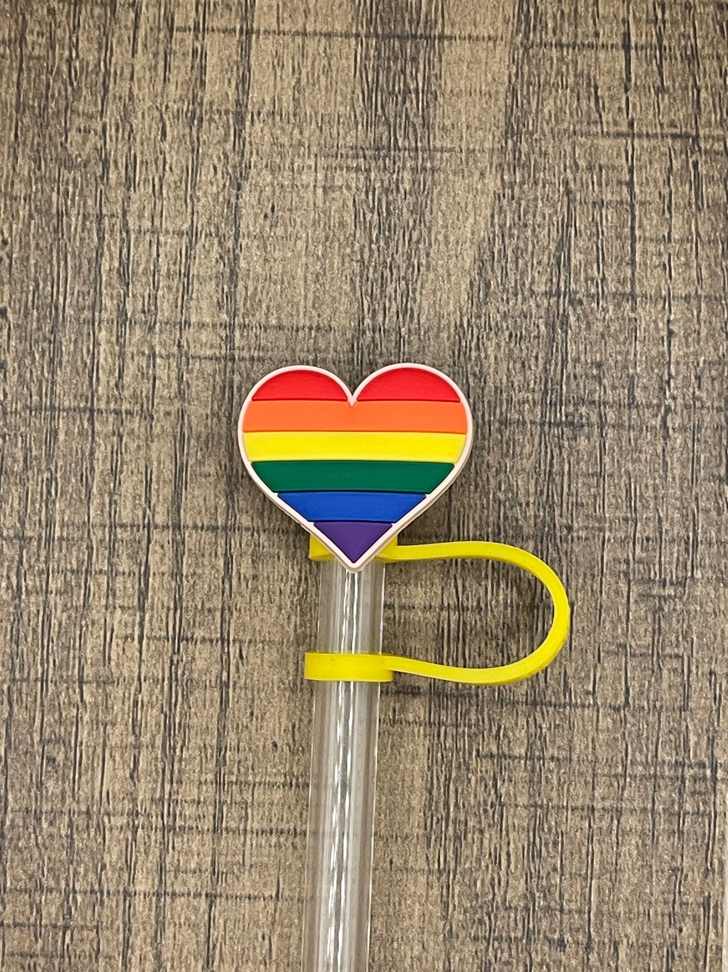 Love Everyone Silicone Straw Topper