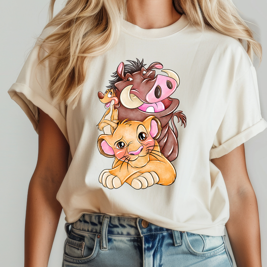 Lion Friends DTF TRANSFER