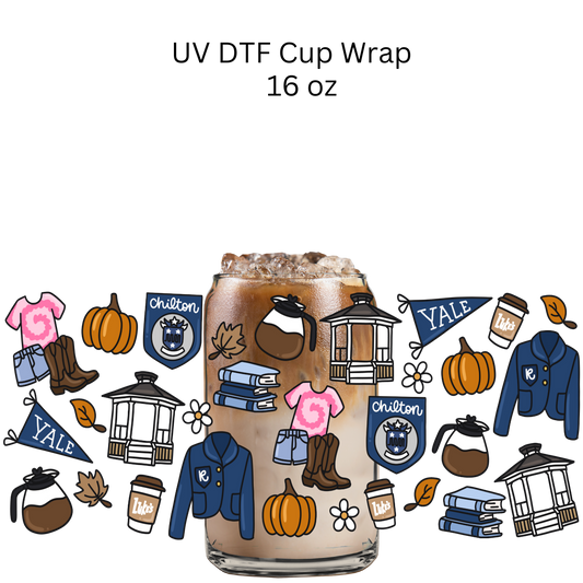 Preparatory School UV DTF Wrap