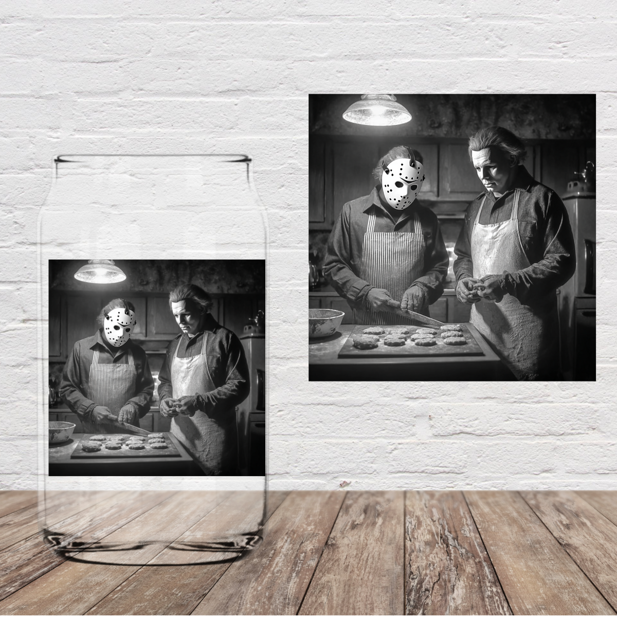 Horror Baking 4" UV DTF (Print to Order)