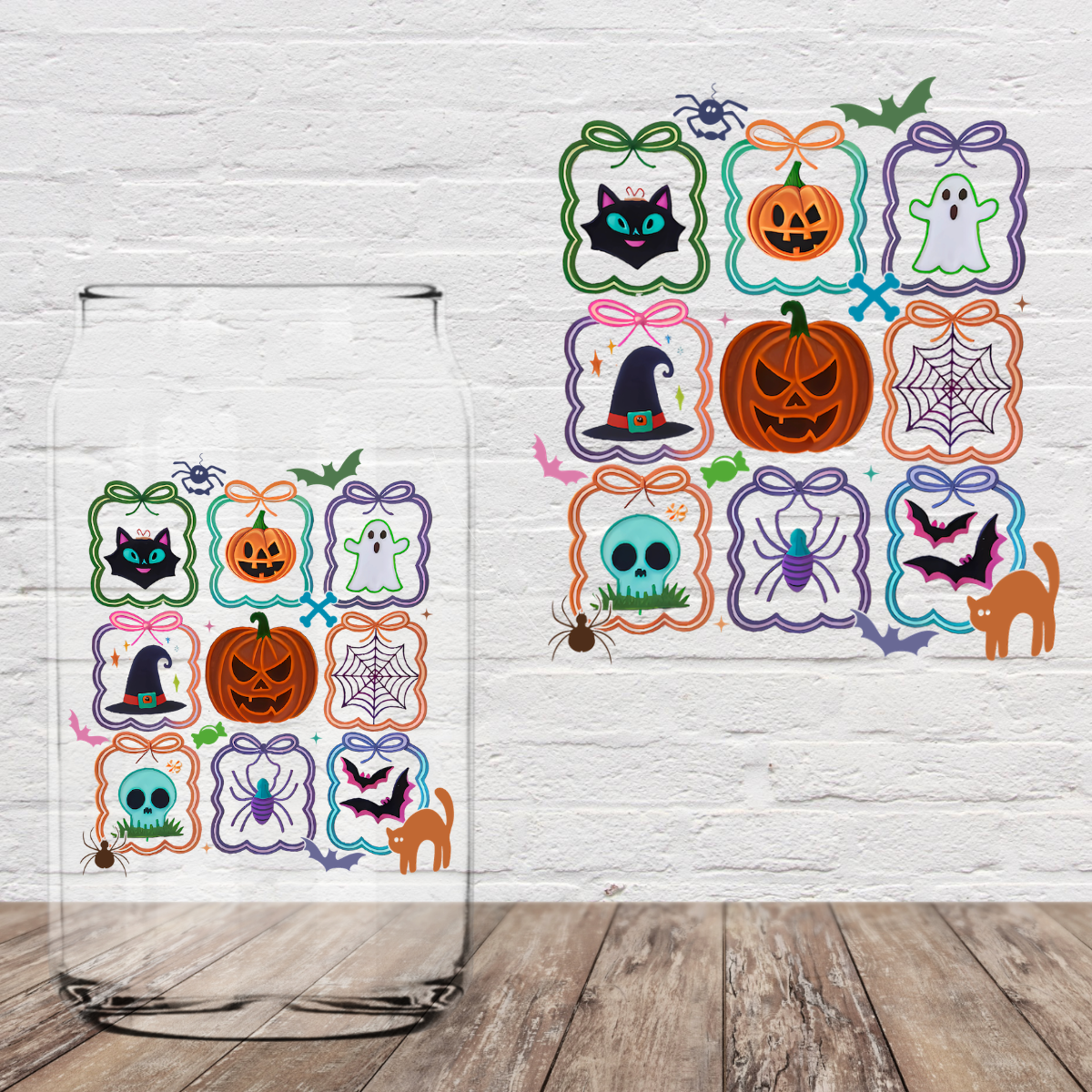 Halloween Frames 4” UV DTF