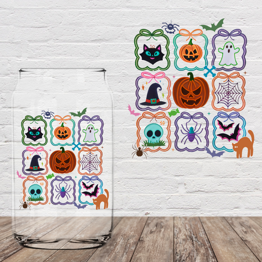 Halloween Frames 4” UV DTF