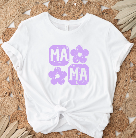 MAMA Squares SINGLE COLOR DTF TRANSFER