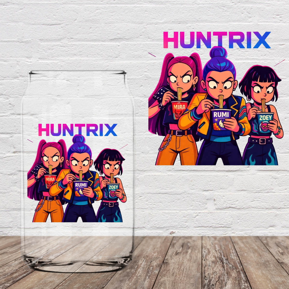 Hunt Ramen 4" UV DTF (print to order)