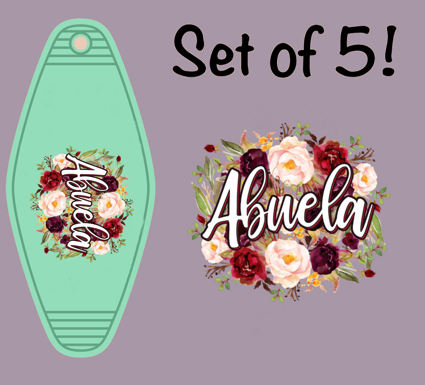 Abuela (MOTEL KEYCHAIN) LAST CHANCE