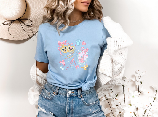 Magical World Pastel Colors DTF TRANSFER