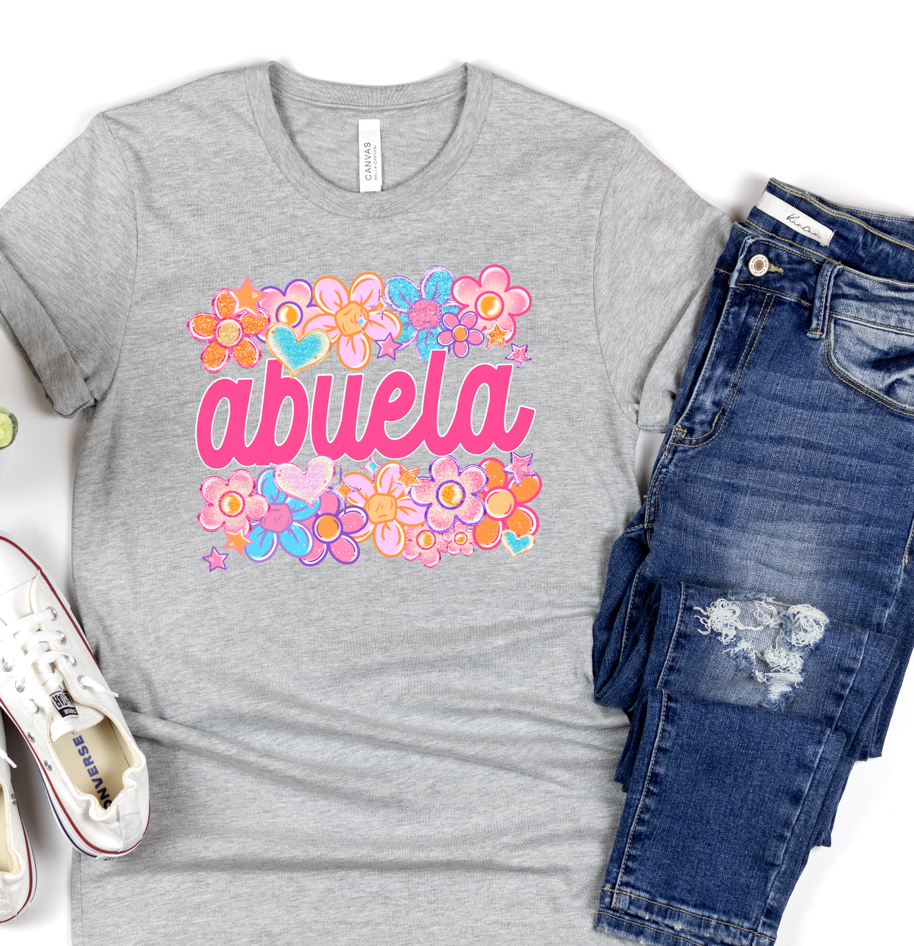 Abuela Pink DTF TRANSFER