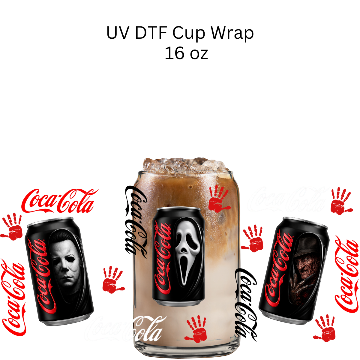 Scream Soda UV DTF Cup Wrap