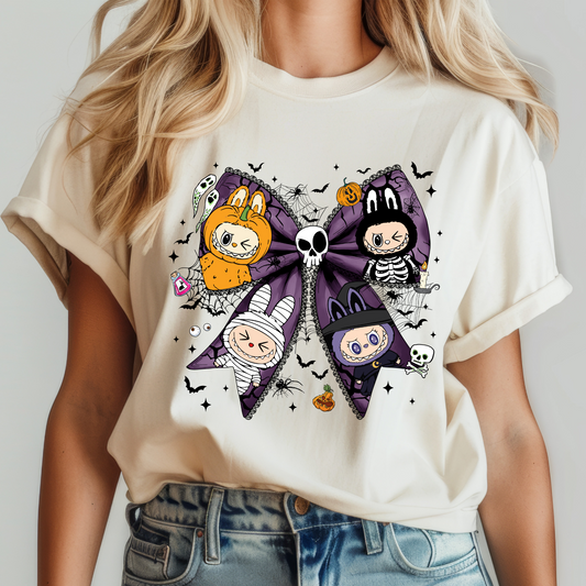 Bubu Halloween Bow DTF Transfer