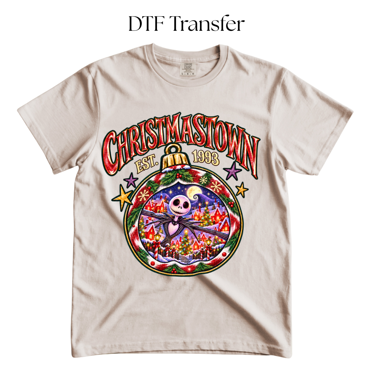 Christmastown DTF Transfer