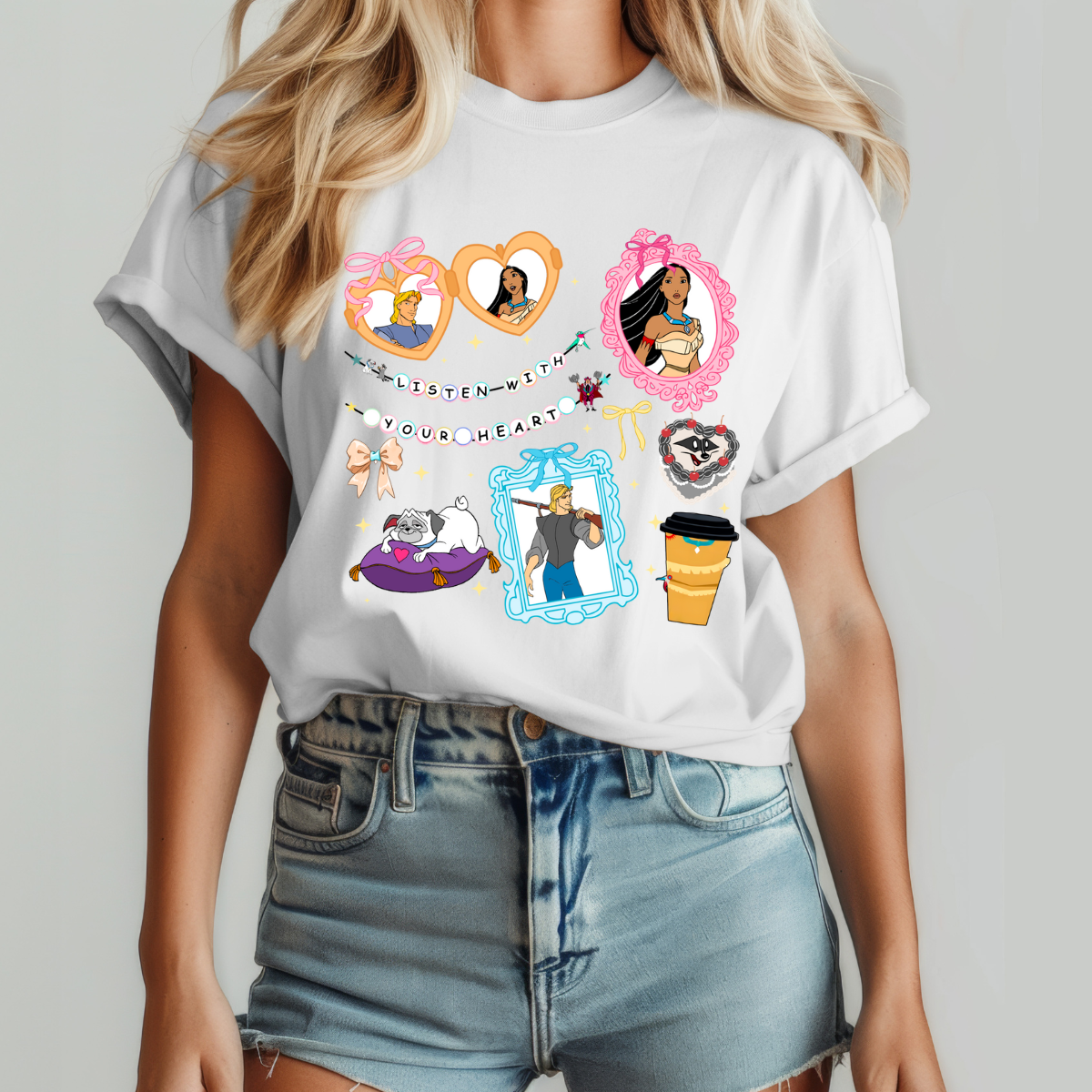 Listen With Your Heart DTF TRANSFER