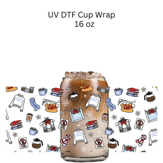 I Smell Snow Sweatshirt UV DTF Cup Wrap