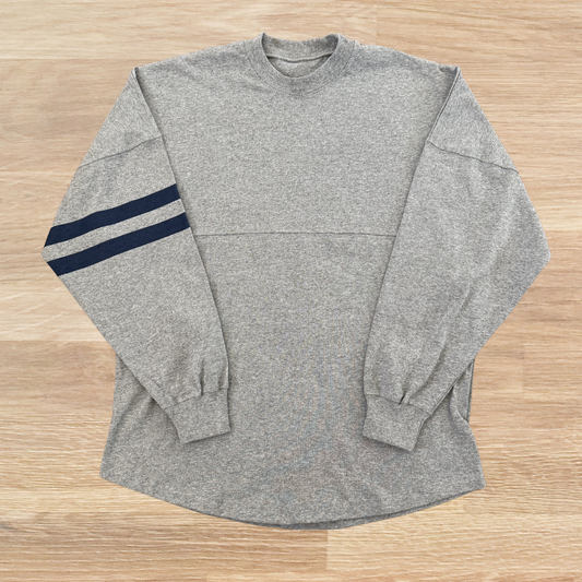 Spirit Jersey Shirt GREY BLUE LINES