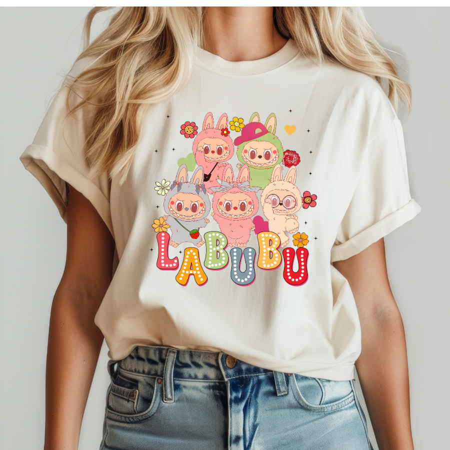 Bubu Monsters DTF Transfer