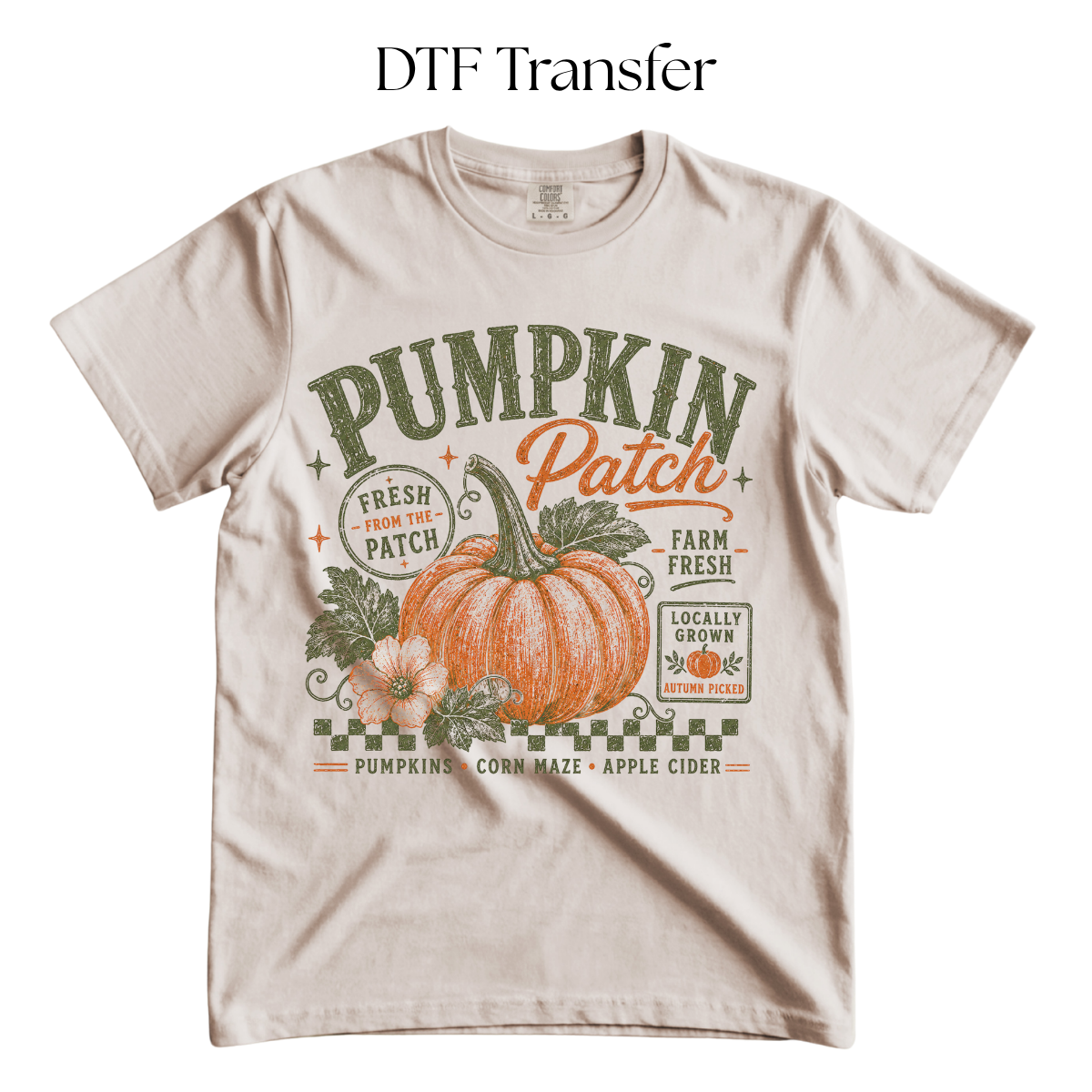 Pumpkin Patch DTF Transfer