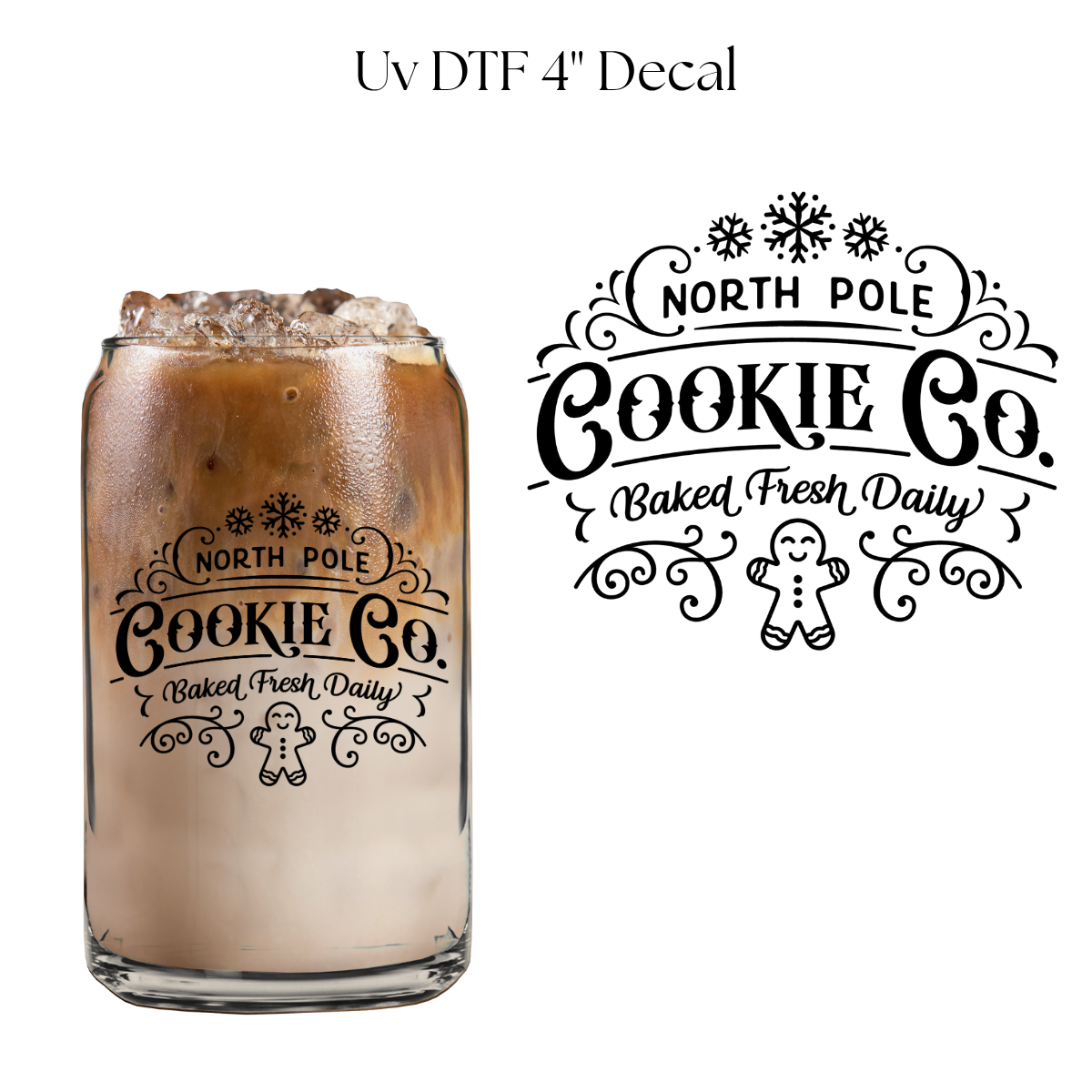 Cookie Co 4” UV DTF Decal