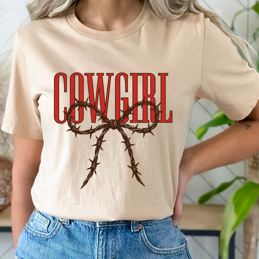 Cowgirl Bow DTF TRANSFER