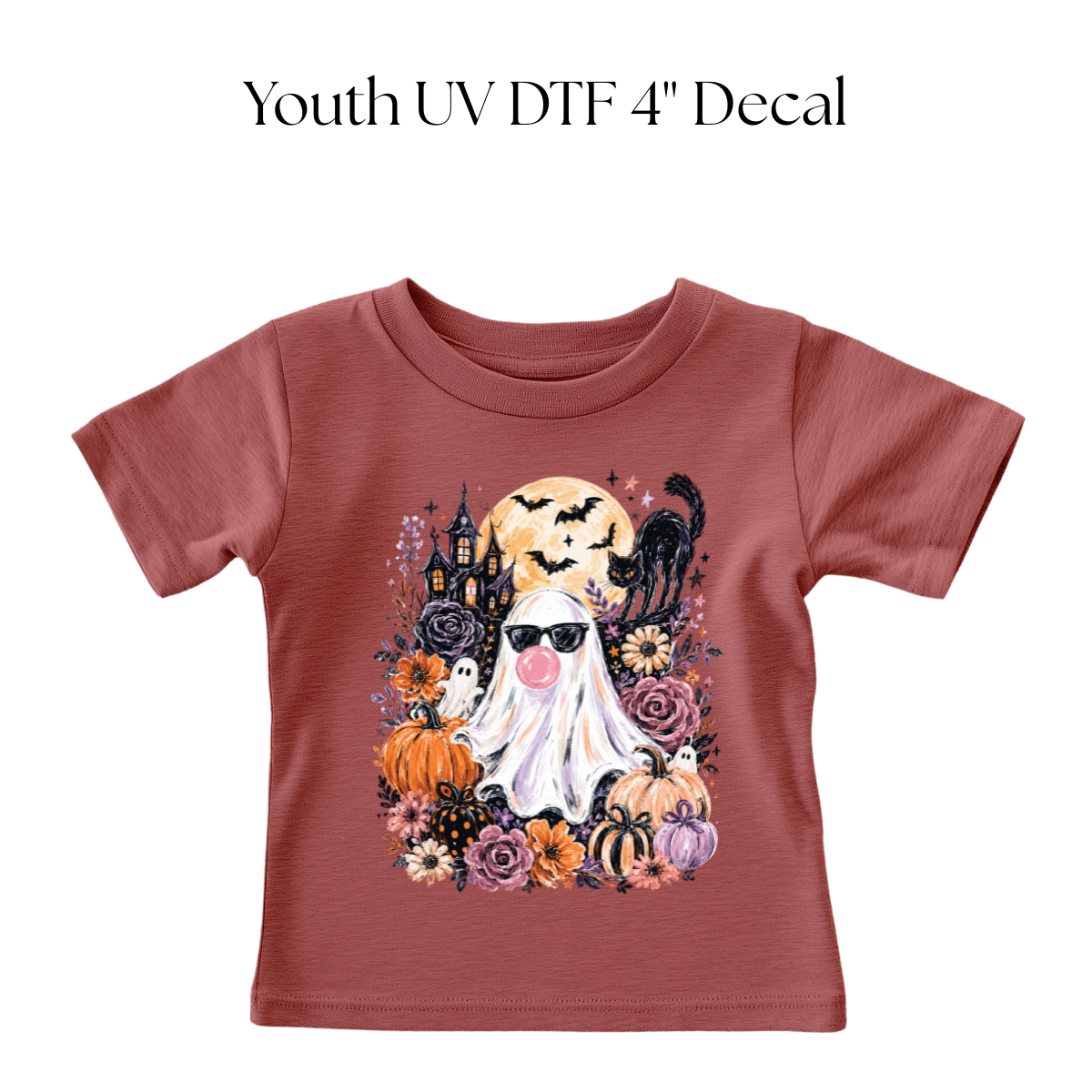YOUTH Fall Ghost Bubblegum DTF Transfer
