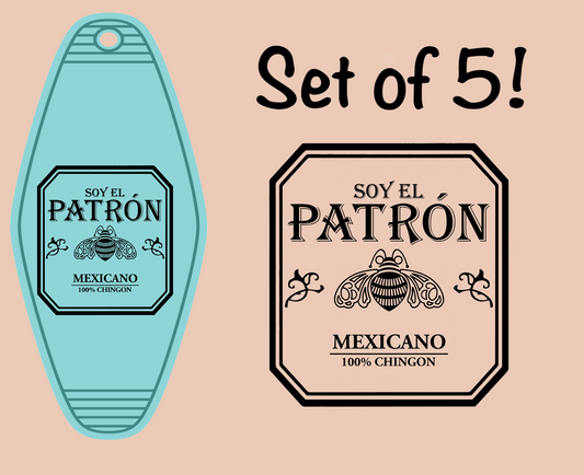 Soy El Patron (MOTEL KEYCHAIN)