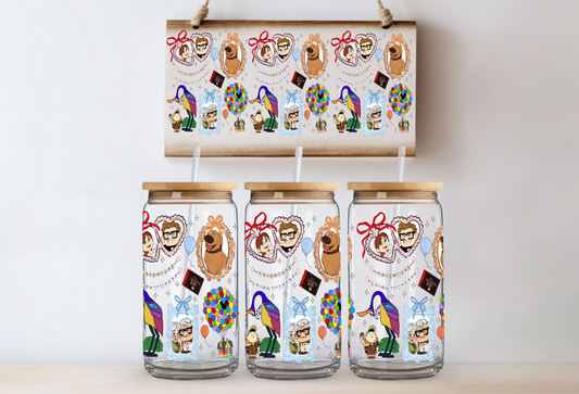 Balloons Frames UV DTF Wrap DOUBLE SIDED