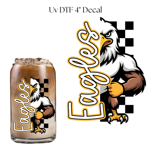 Eagles 4” UV DTF Decal