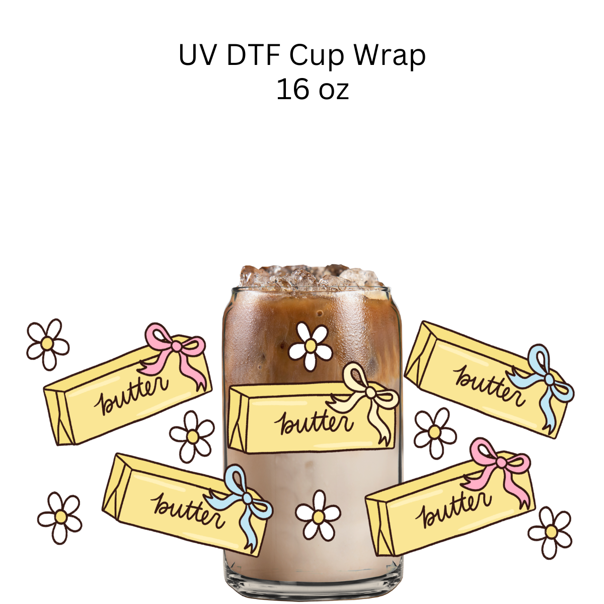 Butter UV DTF Cup Wrap
