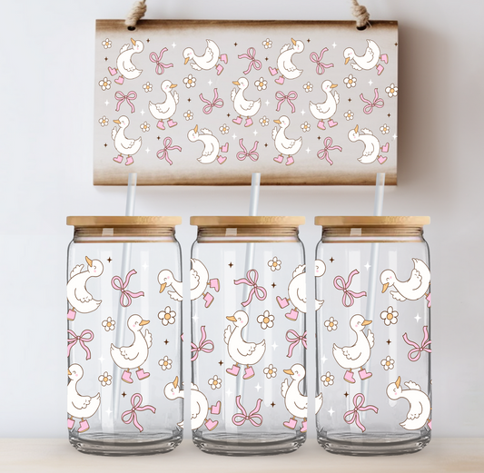 Geese DOUBLE SIDED UV DTF Wrap